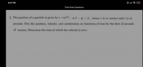 Solve at least one question (30 points)