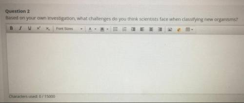Question 2

Based on your own investigation, what challenges do you think scientists face when cla