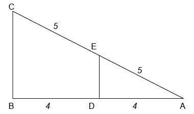 PLEASE HELP ASAP! Given the figure, which method will you most likely use to prove that triangle AD