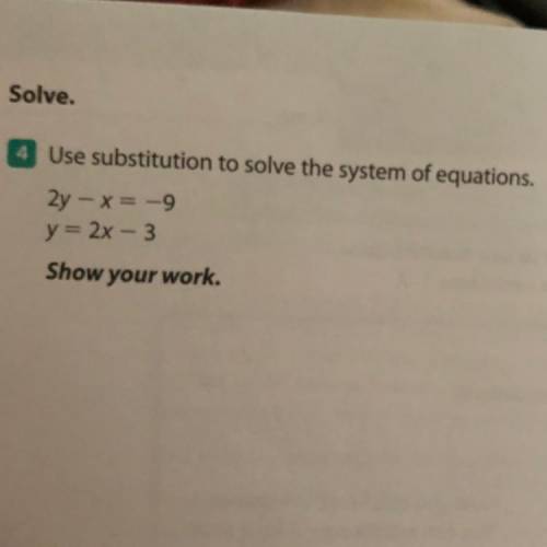 Solve the equation and show the work please