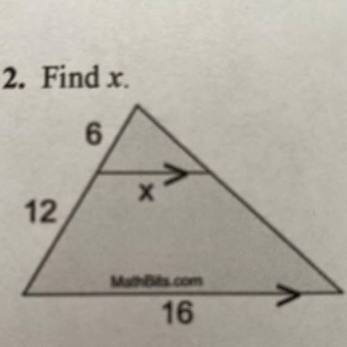 Find X. 
Math it’s.com