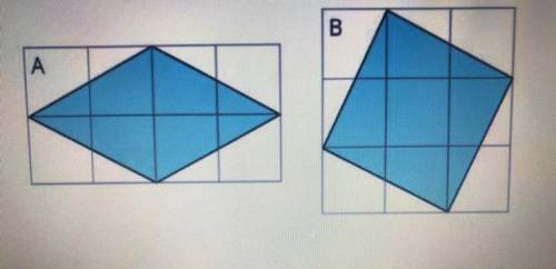 Which shaded region is larger? Explain your reasoning..
