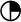 On a weather map, what does the symbol shown below represent?

A circle is shown with a vertical d