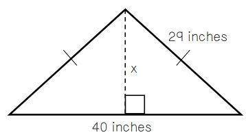 Tony is building a dog house, and the front view of the roof is shown below. What is the height of