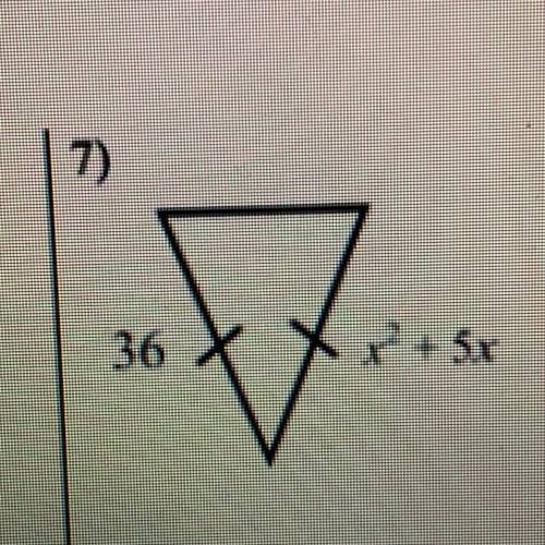 Can someone help me solve for x & explain how they got it please?? i have a test tomorrow!!