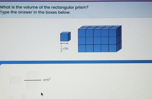 What's the volume of the prism