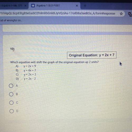 Which answer is it i don’t know how to do this