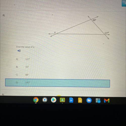 Find the value of x ASAP PLS