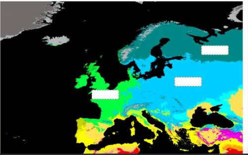 Please help. What are the climate types for Europe?