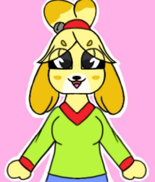 My drawing of Isabelle from animal crossing!