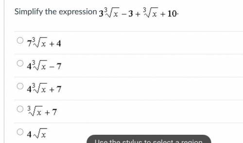 3. Simplify the expression