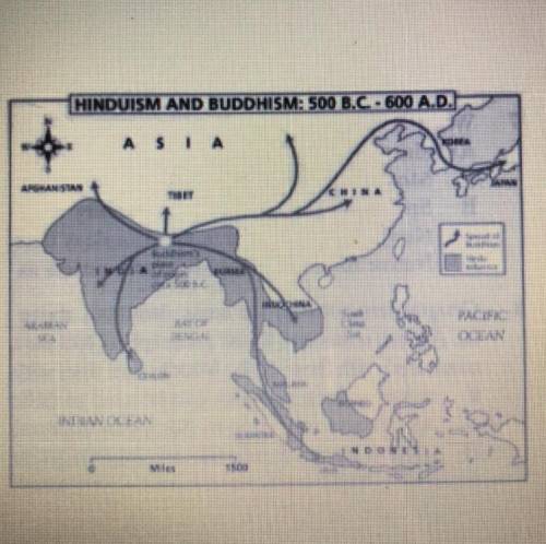 Which process is illustrated by

the map?
F the Columbian Exchange
G the movement of goods
H cultu