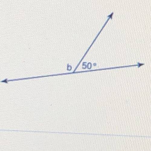 Tell whether the angles are adjacent or vertical. Find the measure of

angle b.
For your  t