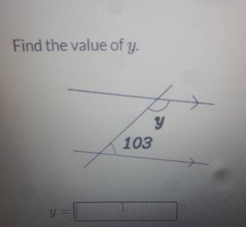 Find the value of y?