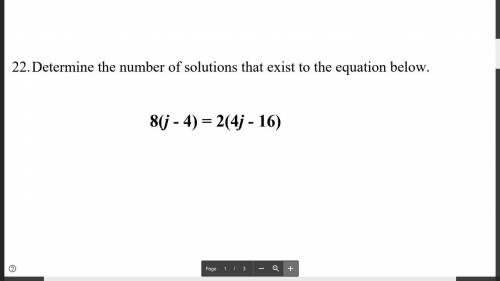 Determine the number of solutions that exist to the equation below.