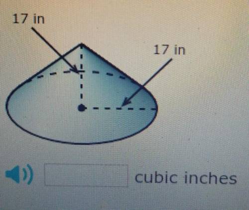 What is the volume of this cone? Use π (pi) 3.14 and round your answer to the nearest hundredth.