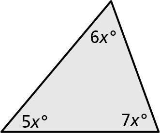 Find each angle measure in the triangle.

This is important so u better not give me some wrong ans