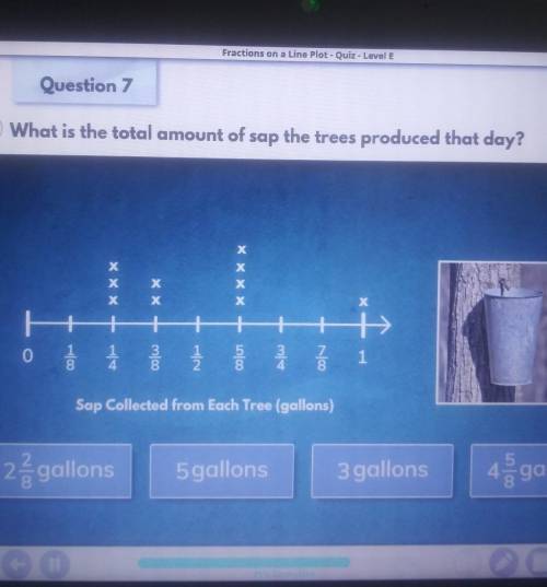 Levelt Question 7 1) What is the total amount of sap the trees produced that day?