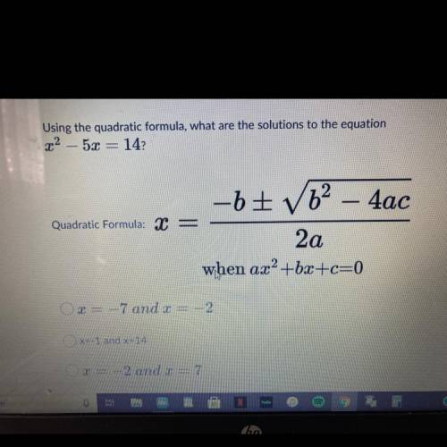 Need help ASAP!!!
And B is x=-14 and x=-1
