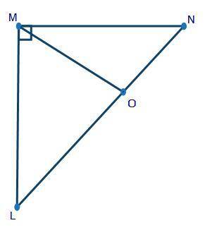 In ΔLMN shown below, segment MO is an altitude:

Triangle LMN with segment MO drawn from vertex M