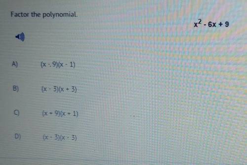 Factor the polynomial