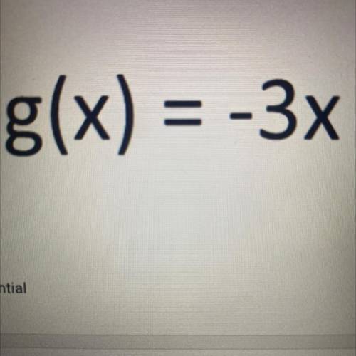 PLEASE HELP 
IS IT LINEAR OR EXPONENTIAL
