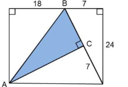 Show that triangle ABC is right angled (Pythagorean Theorem)