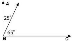 HELP

Which type of angle is Angle A B C?
Angle A B C is a straight angle.
Angle A B C is a ve