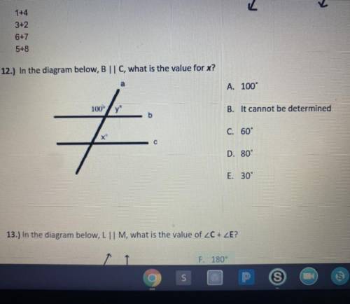 Help with #12 please