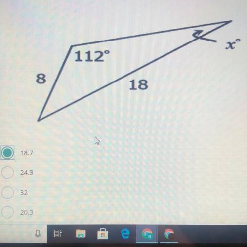 Solve for x in degrees