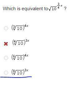 So apparently the underlined answer is correct. Can somebody explain why?