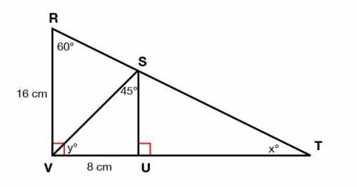 What is the measure of angle x? Explain how you know.