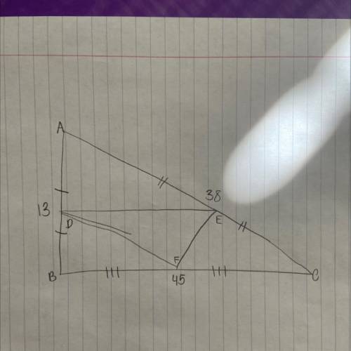 WILL GIVE BRAINLIEST
Find the perimeter of triangle DEF.