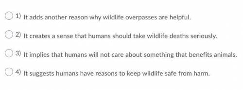 This is another challenging questionnn yayy

All over the world, animal habitats bump up against h