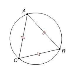 HELP!!! What is the measure of arc RC? 90° 120° 60° 180°
