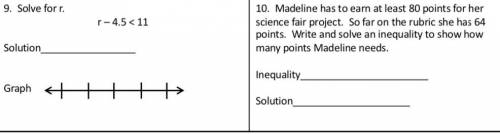can someone answer these 2 questions asap and thank you its also double the points because it 2 que