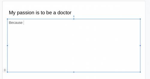 Pls write a 1 minute speech about being a doctor like My passion is to be a doctor can you right a