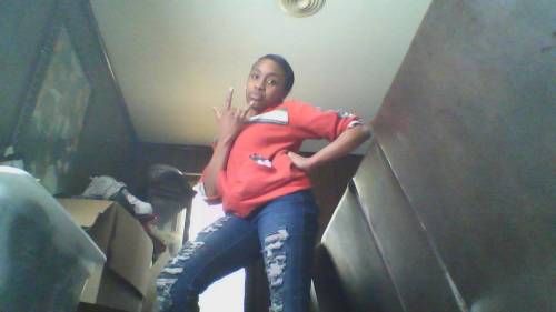 We all swag that's all what is 5 times 5 Tht is me with da red jacket on and some blue rip jeans on
