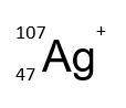 Correctly identify how many particles are present in the following atom of silver.

Protons 60 , 4