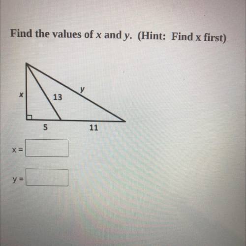 Geometry answer for
X
Y