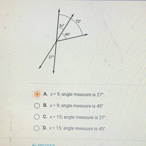 Please help asap I’m so confused

Find the value of x and the measure of the angle labeled 3xº.