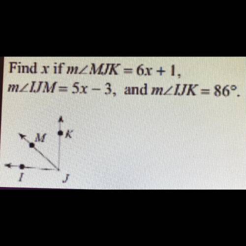 A ) x=77
b) x=8
c) x= 7.5
d) x=18 
please help if you can !