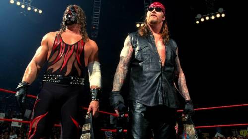 Kane or Undertaker and what was your favorite attire of the two partners of brothers of destruction