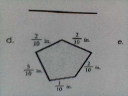 Please help me y'all this is easy *perimeter of a polygon

look at the attachments to see the ques