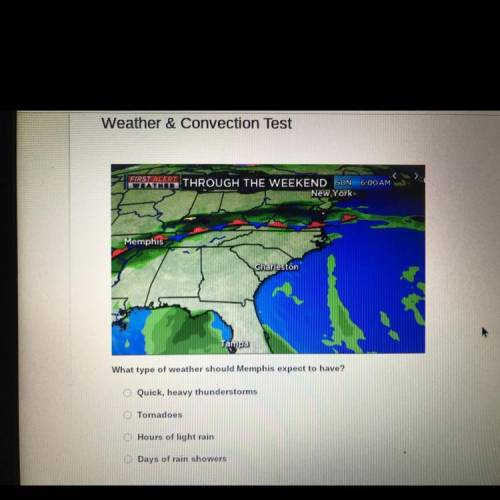 WEATHER & CONVECTION TEST IM A (GIRL) HELP!!