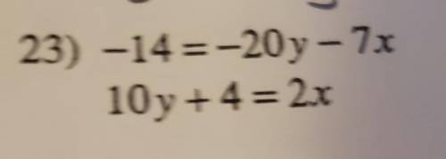 This is solving systems of equations by elimination. kinda confusing still though