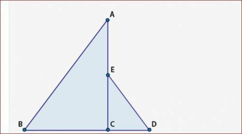 Which of the following completes the proof?

Given: Segment AC is perpendicular to segment BD
Prov
