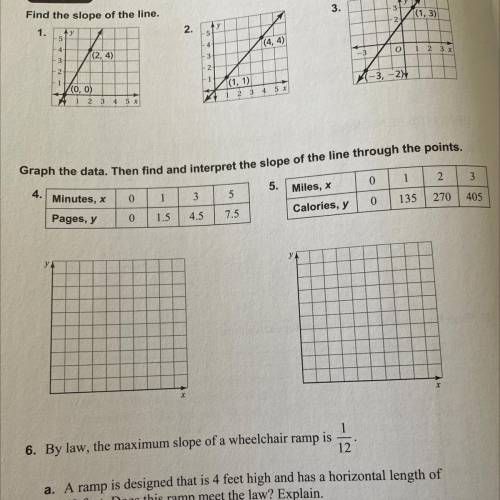 I need help with 4 and 5 please I’m not good at math