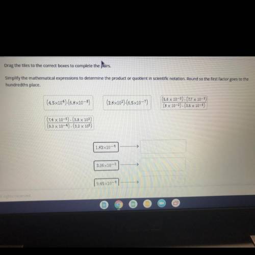 The last one is 1.54*10–^4
i’ll mark brainliest