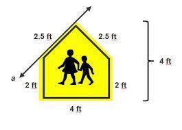 Imagine that you need to create a scale drawing of this sign. The scale drawing will be used to cre